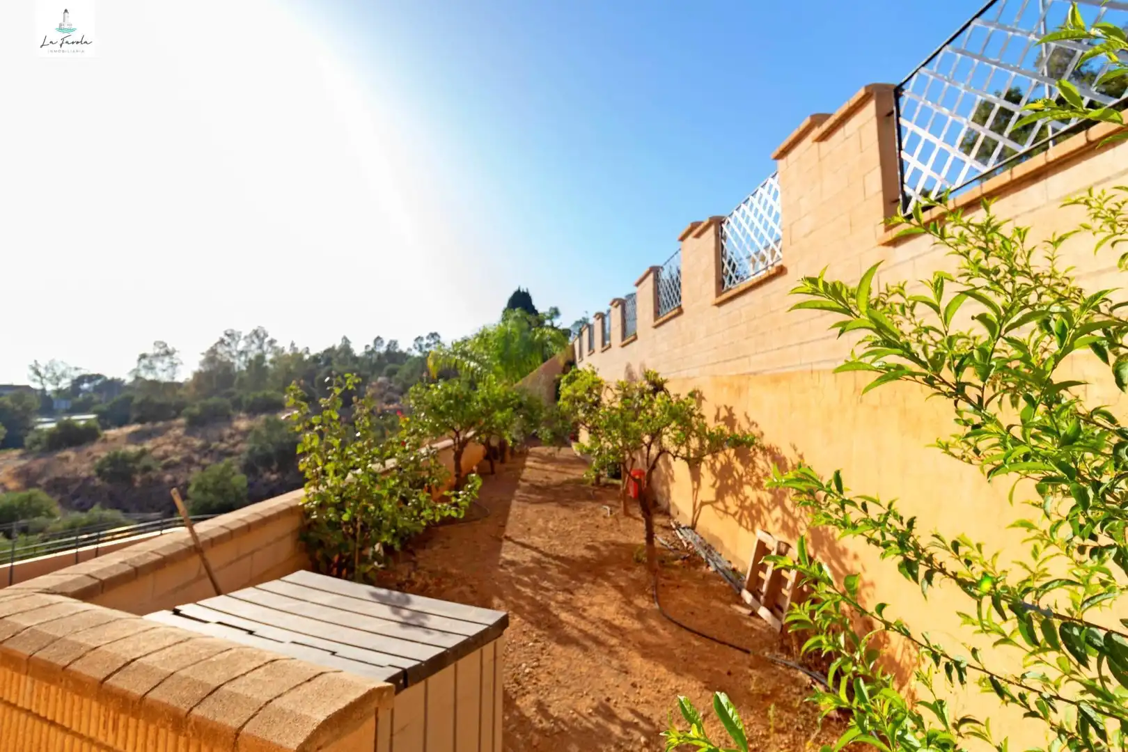 Terraza de Casa o chalet en venta en Málaga con Aire acondicionado, Jardín privado y Terraza