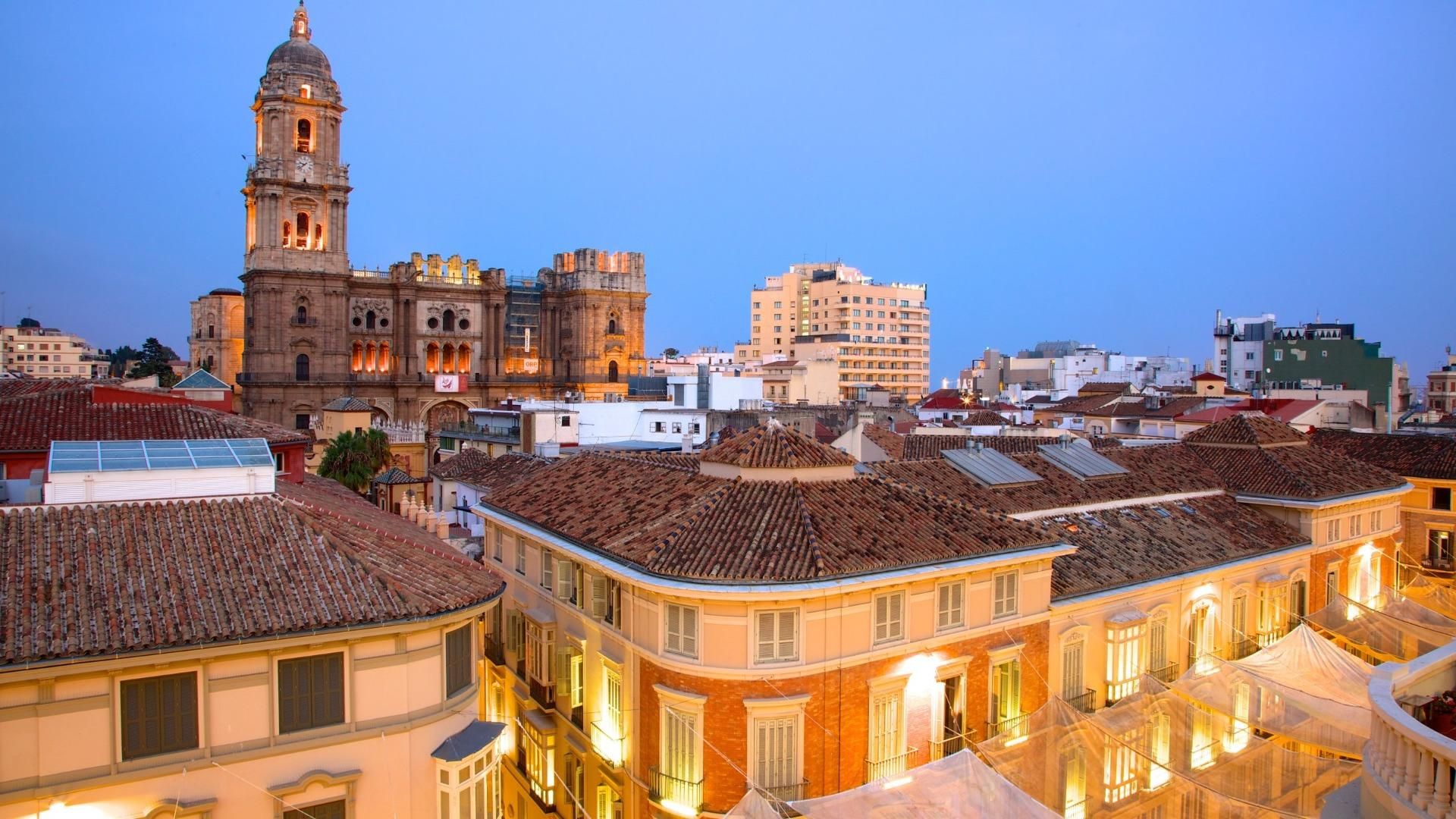 Vista exterior de Piso de alquiler en Málaga Capital