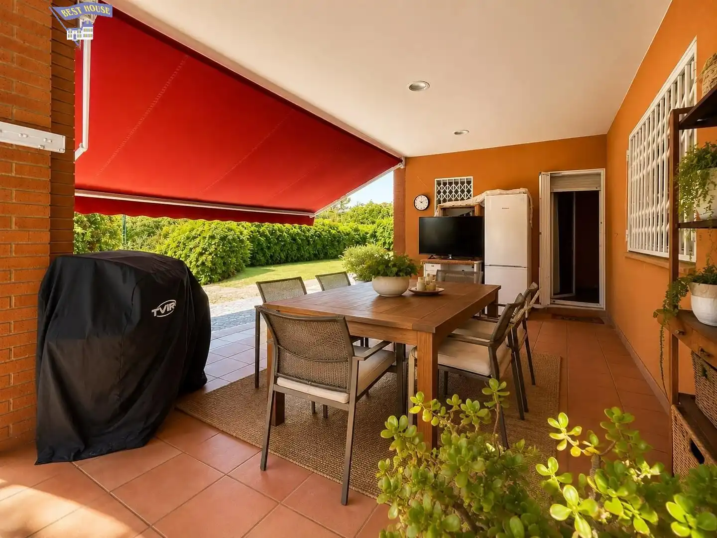 Terraza de Casa o chalet en venta en Caldes de Montbui con Aire acondicionado, Calefacción y Jardín privado