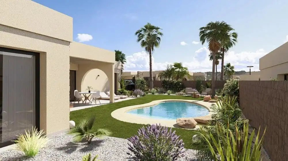 Chalet con piscina en venta en Campo de Murcia, imagen 2