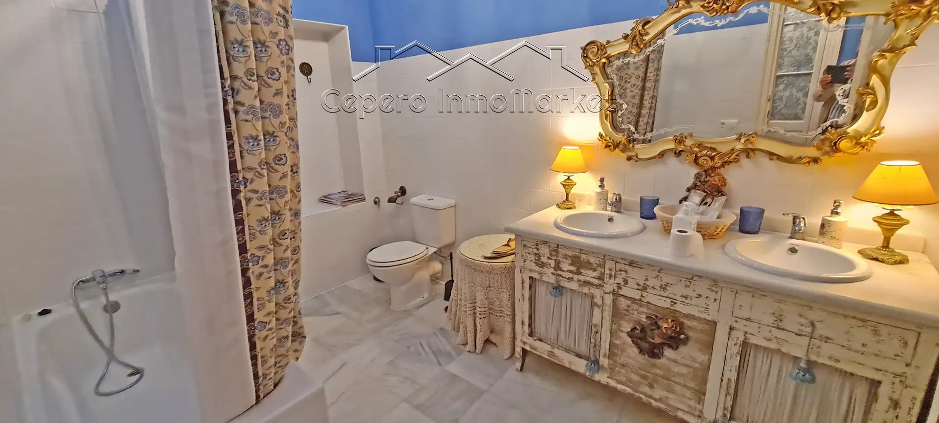 Baño de Casa o chalet en venta en Jerez de la Frontera con Aire acondicionado, Terraza y Alarma