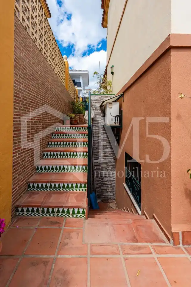 Terraza de Casa o chalet en venta en Vélez-Málaga con Aire acondicionado, Piscina y Amueblado