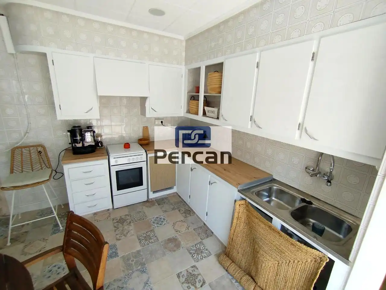 Kitchen of Houses for sale in El Campello  with Air Conditioner, Private garden and Terrace