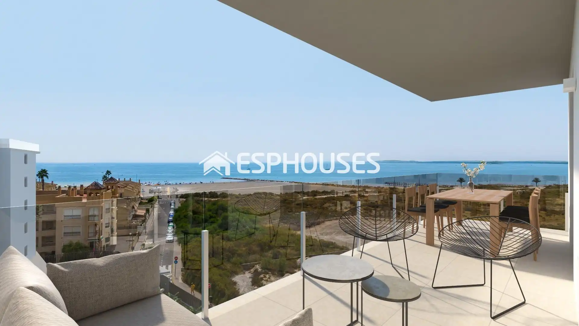 Ático con terraza en venta en Santa Pola ciudad, imagen 7