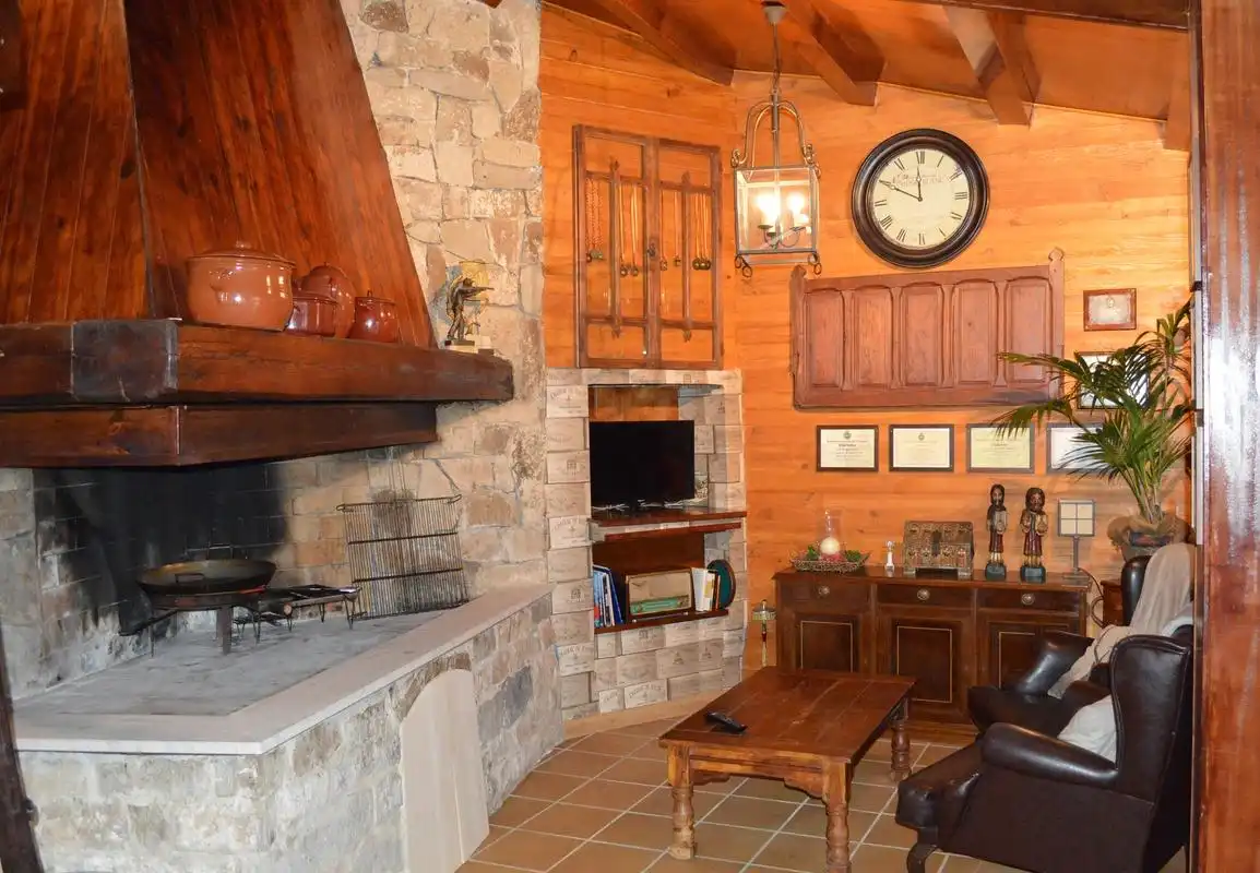 Sala de estar de Casa o chalet en venta en Albalate del Arzobispo con Calefacción y Terraza
