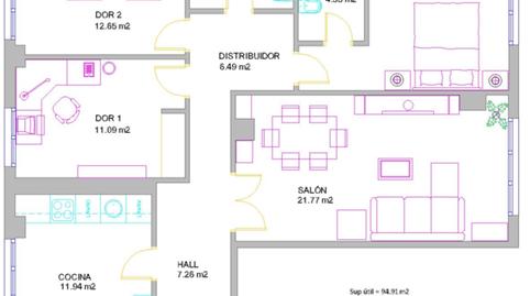 Foto 5 de Piso de alquiler en Gijón - Calle Leon XIII, 4, Llano, Gijón