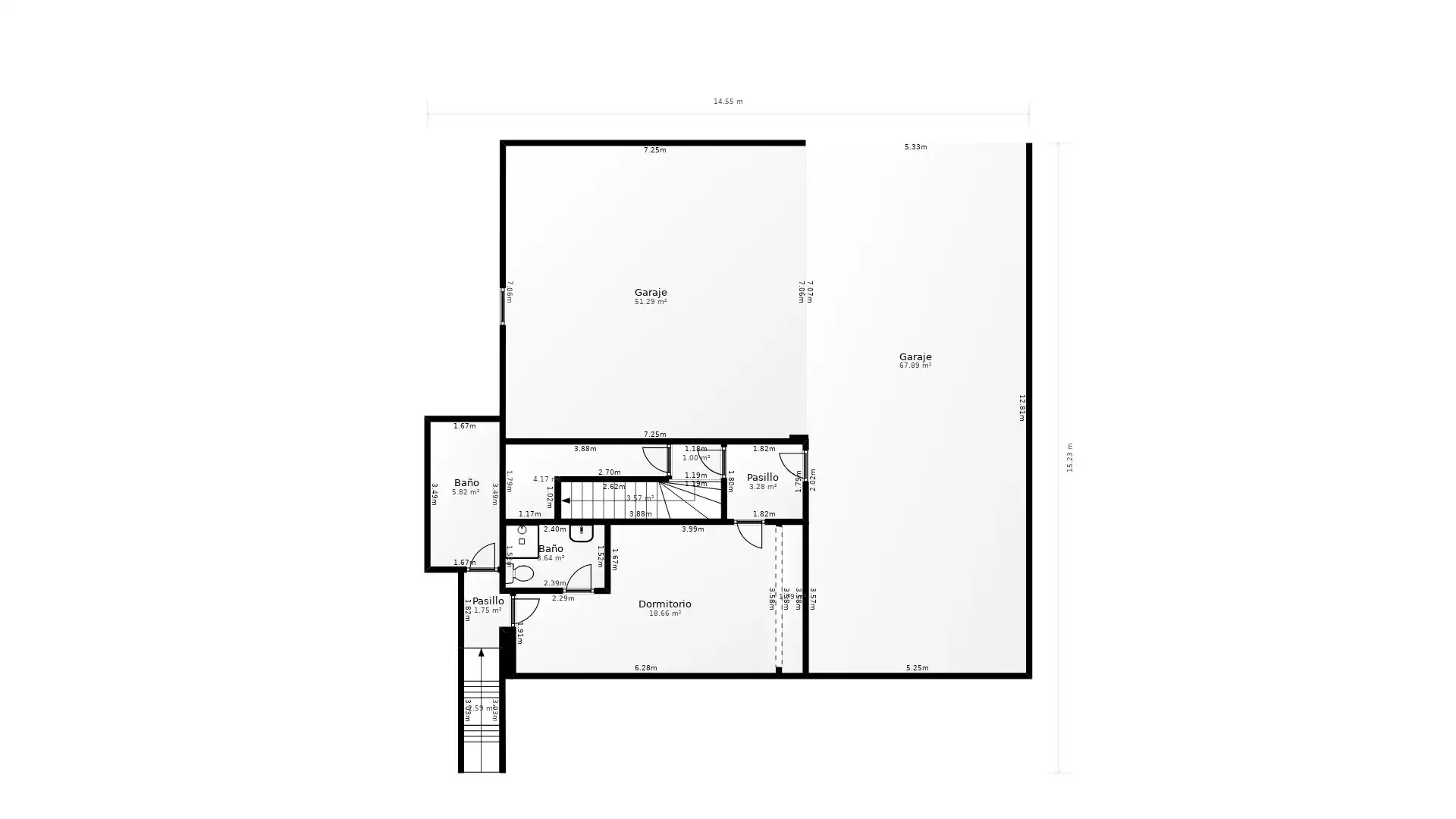 Casa aparellada amb terrassa en venda a Calle Pío XII 39, imagen 59