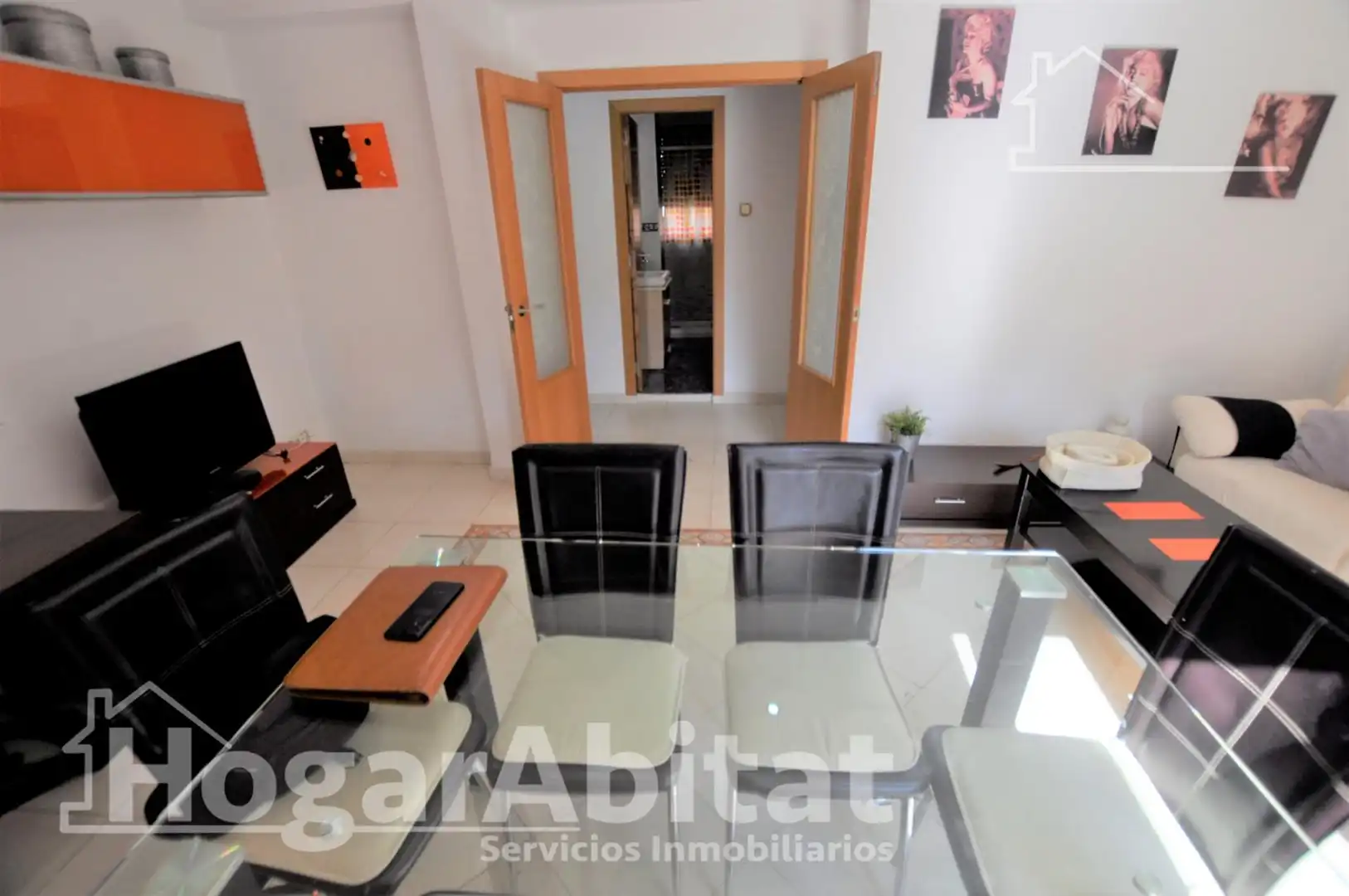 Sala de estar de Piso en venta en Valencia con Aire acondicionado, Calefacción y Amueblado