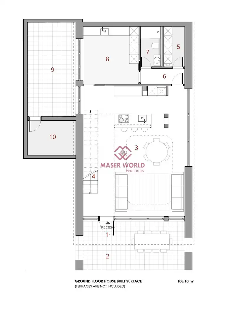 Villa mit Pool zum Verkauf in Balcón de Finestrat - Terra Marina, imagen 10
