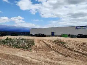 Vista exterior de Terreny industrial en venda en Marchamalo