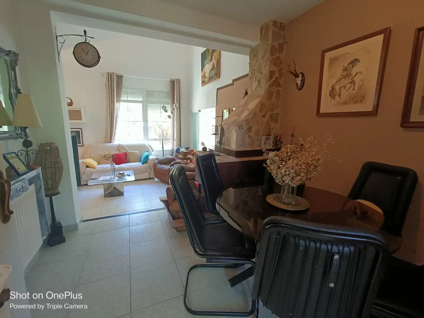 Sala d'estar de Casa o xalet en venda en Nambroca amb Calefacció, Jardí privat i Moblat