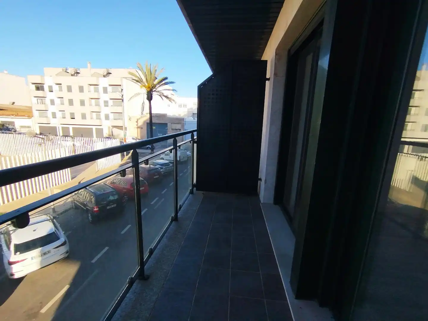 Terraza de Piso de alquiler en La Pobla de Farnals con Terraza, Trastero y Piscina
