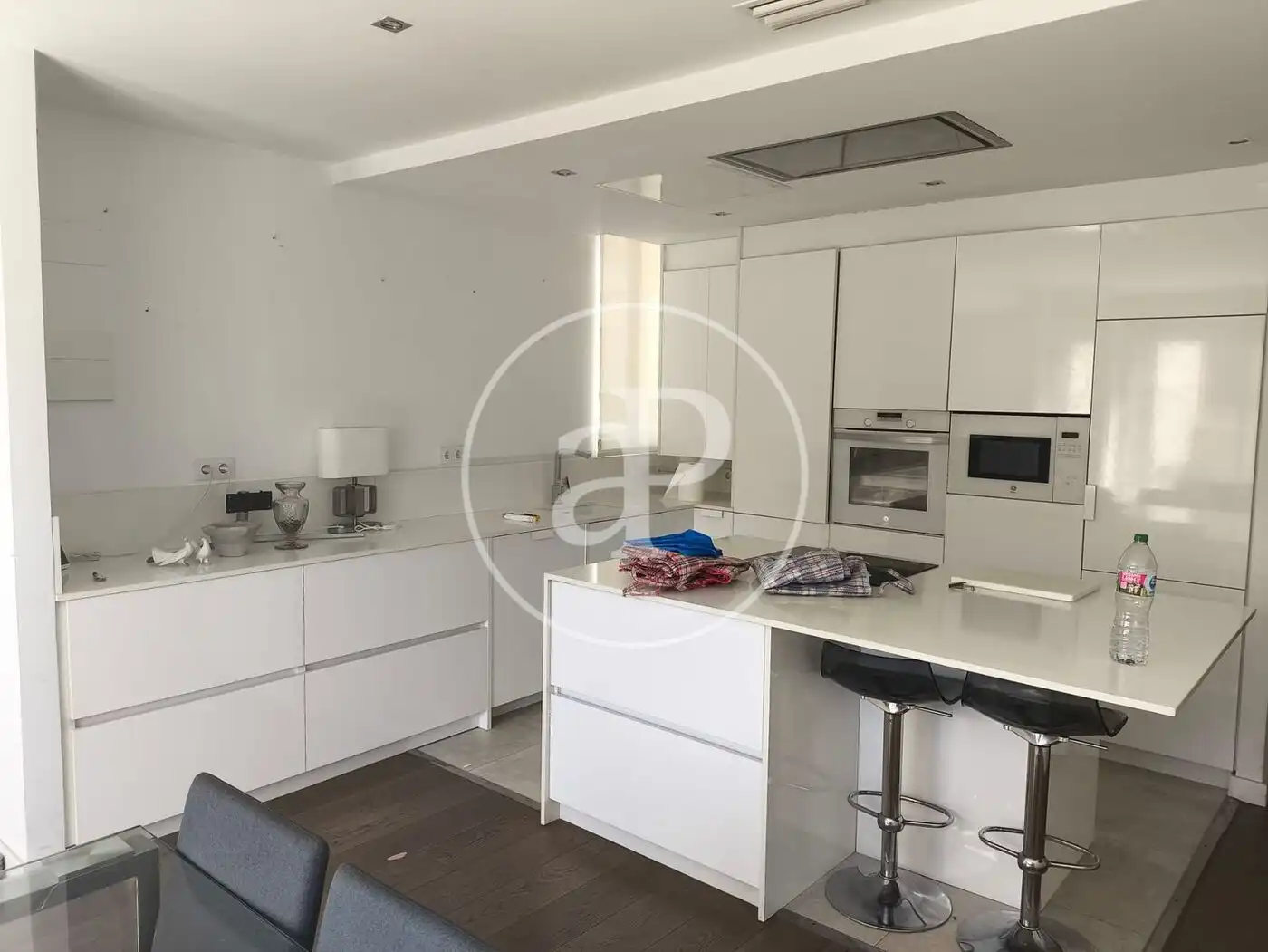 Cocina de Piso de alquiler en Valencia con Aire acondicionado, Terraza y Trastero