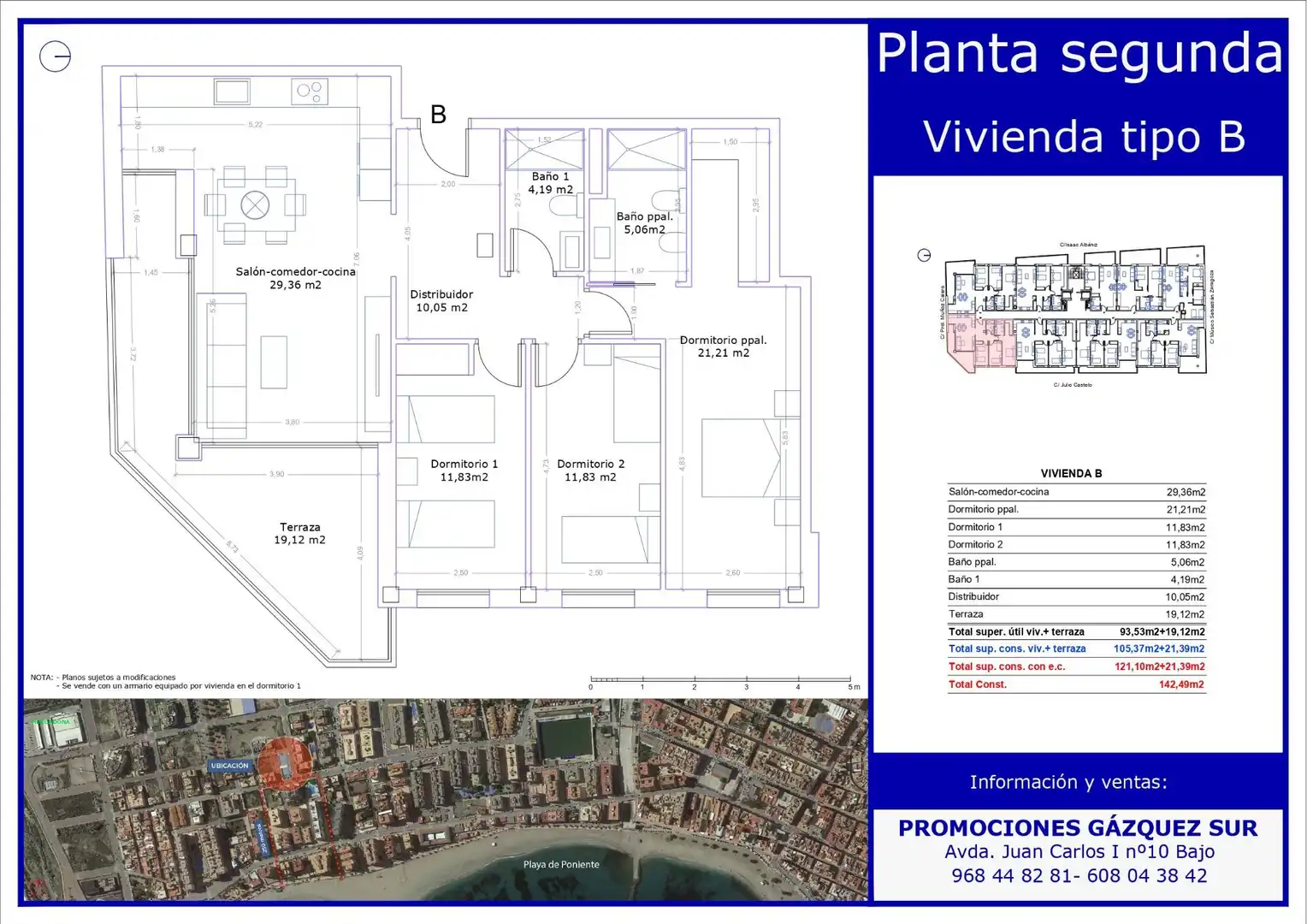 Piso con terraza en venta en Las Lomas - Las Yucas, imagen 7