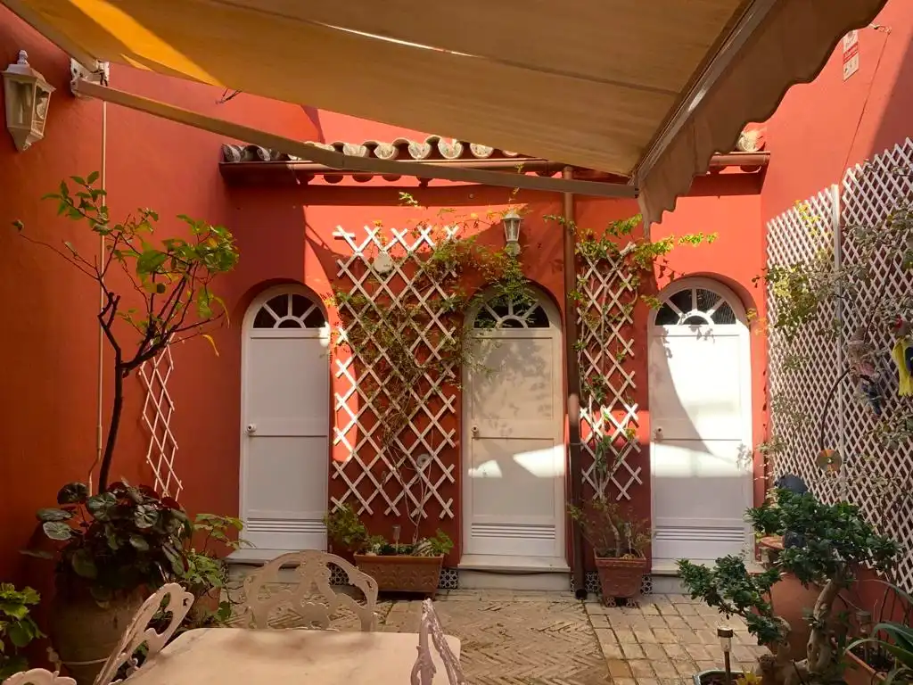 Jardí de Casa o xalet en venda en El Puerto de Santa María amb Aire condicionat i Jardí privat