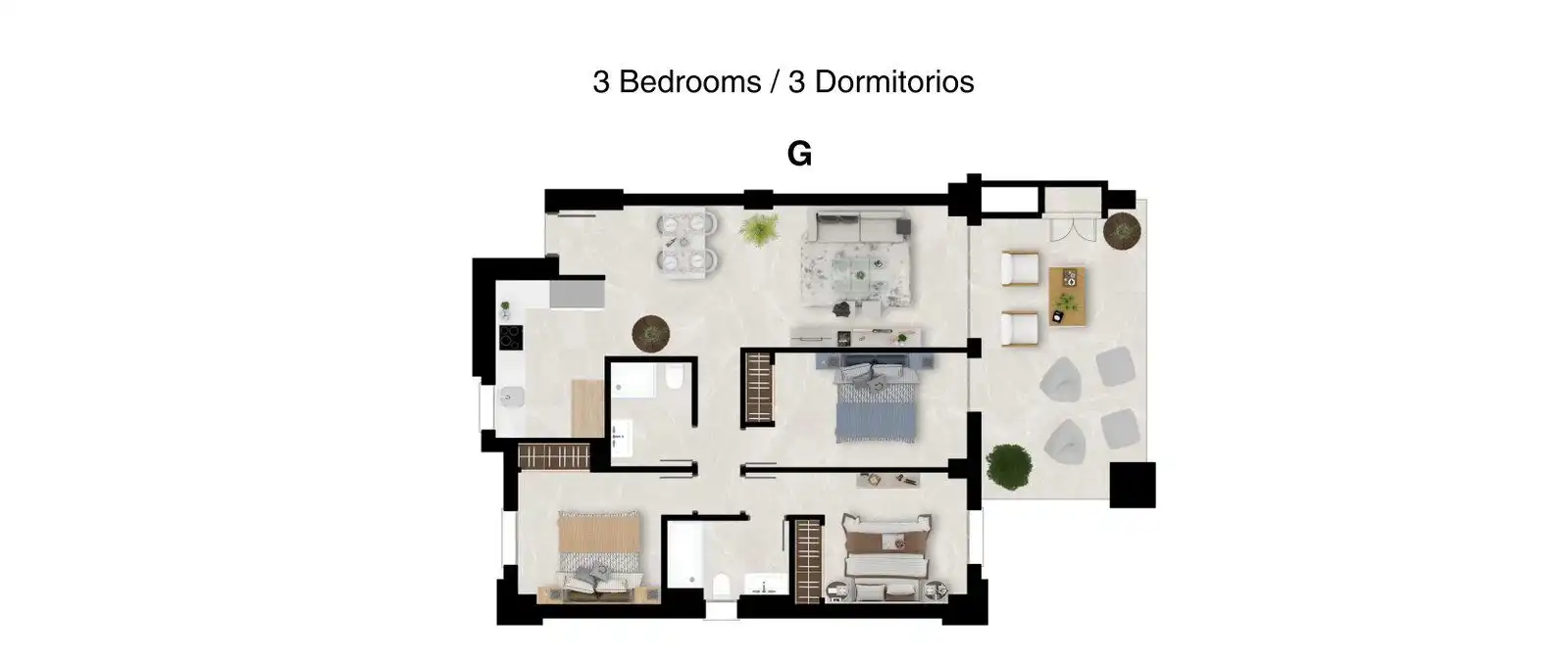 Apartament amb piscina en venda a Mijas pueblo, imagen 44