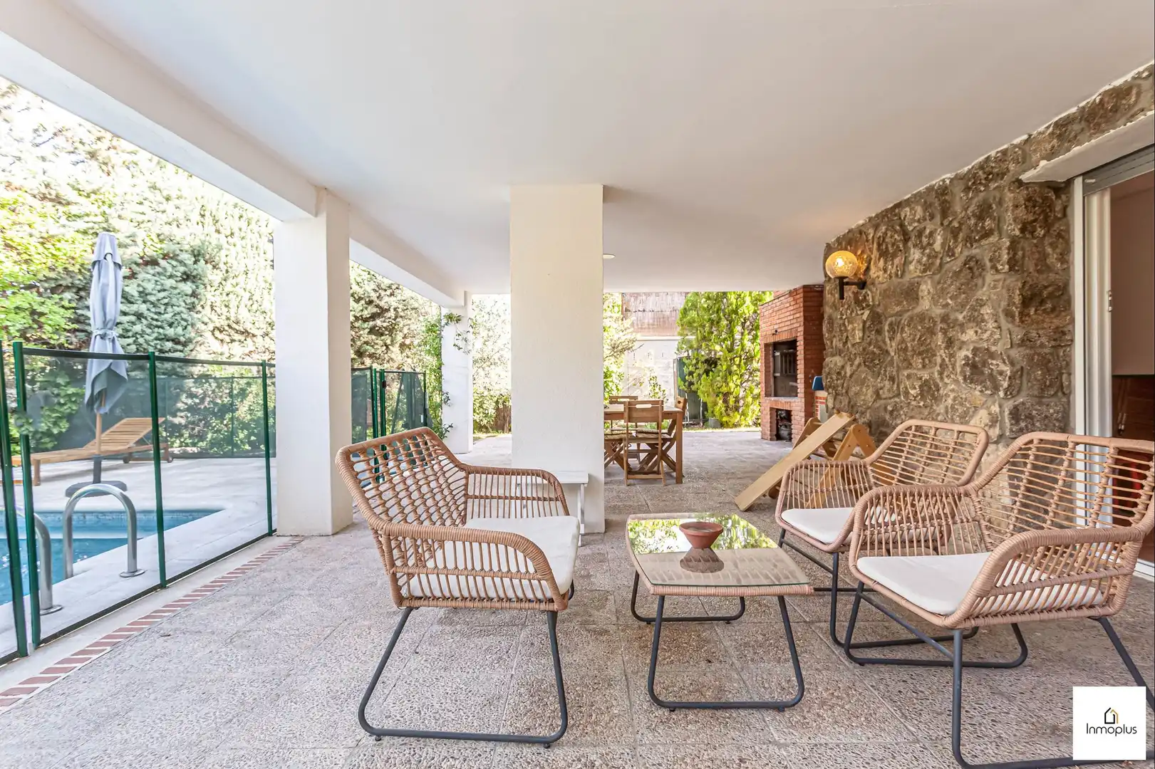 Terrassa de Casa o xalet en venda en Las Rozas de Madrid amb Aire condicionat, Calefacció i Terrassa