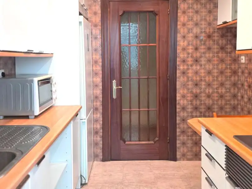 Cocina de Piso en venta en  Madrid Capital con Aire acondicionado y Terraza