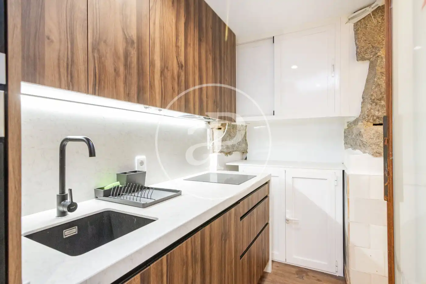 Kitchen of Flat for sale in Madrid  with Heating and Furnished