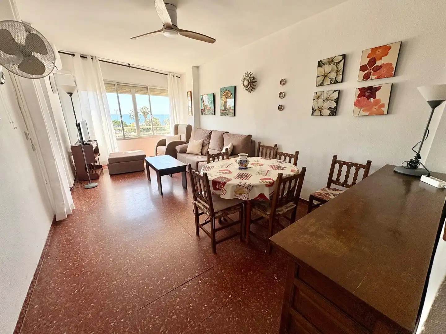 Sala d'estar de Apartament de lloguer en Vélez-Málaga