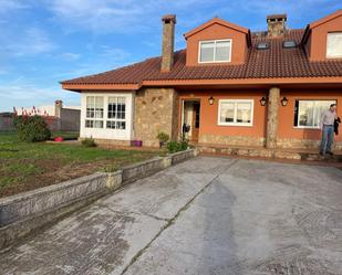 Exterior view of House or chalet for sale in Carballo  with Private garden and Swimming Pool