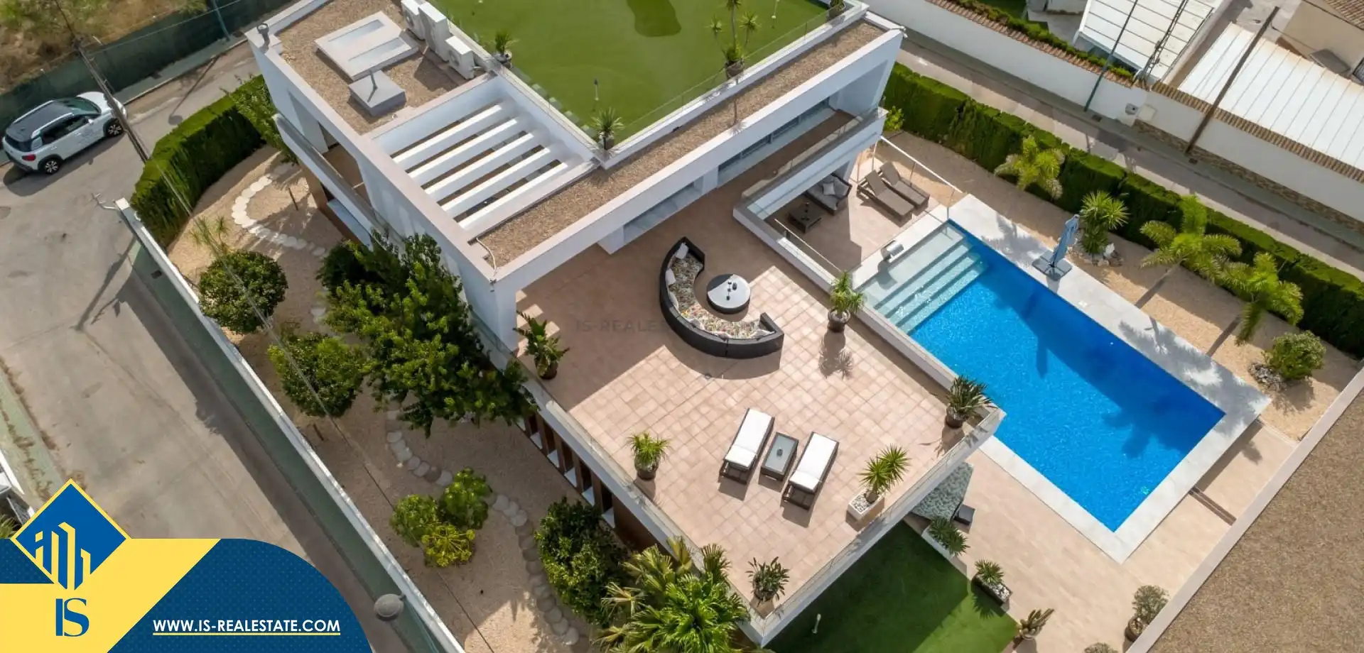Terrassa de Casa o xalet en venda en Pilar de la Horadada amb Terrassa, Piscina i Moblat