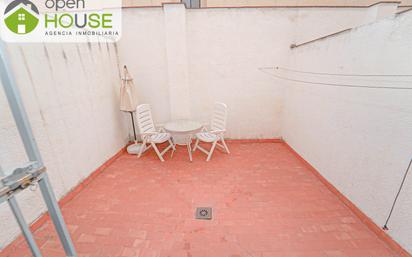 Terrace of Flat to rent in  Granada Capital  with Air Conditioner, Furnished and Washing machine