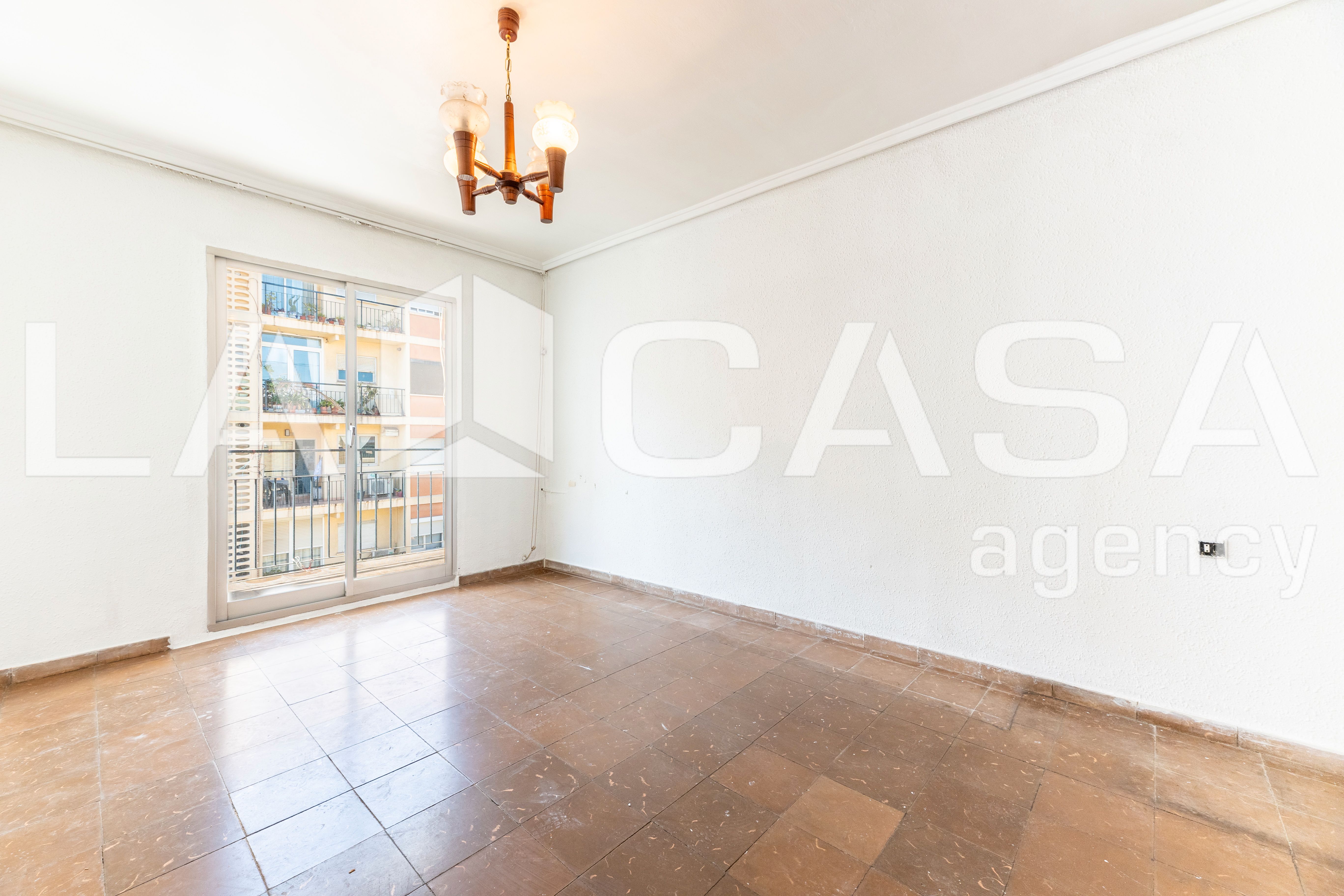 Bedroom of Flat for sale in  Valencia Capital  with Balcony