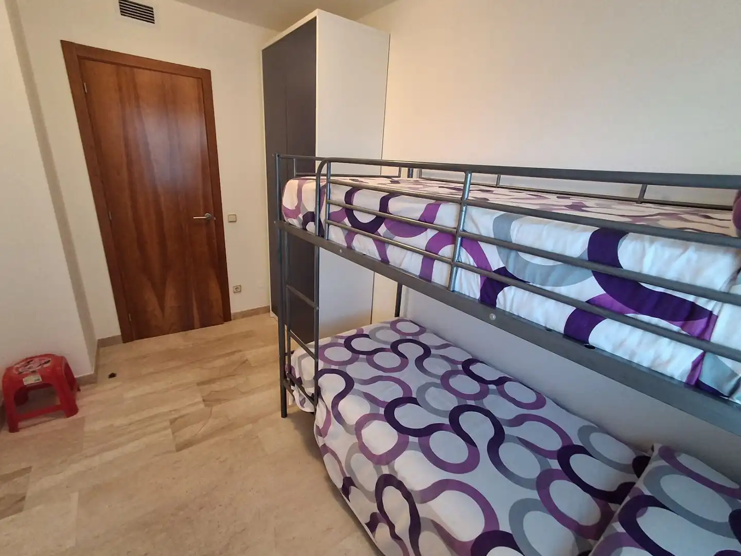 Schlafzimmer von Wohnung zum Verkauf in L'Ampolla mit Klimaanlage, Heizung und Terrasse