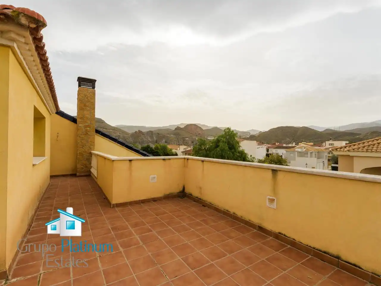 Terraza de Casa o chalet en venta en Olula del Río con Aire acondicionado, Calefacción y Jardín privado