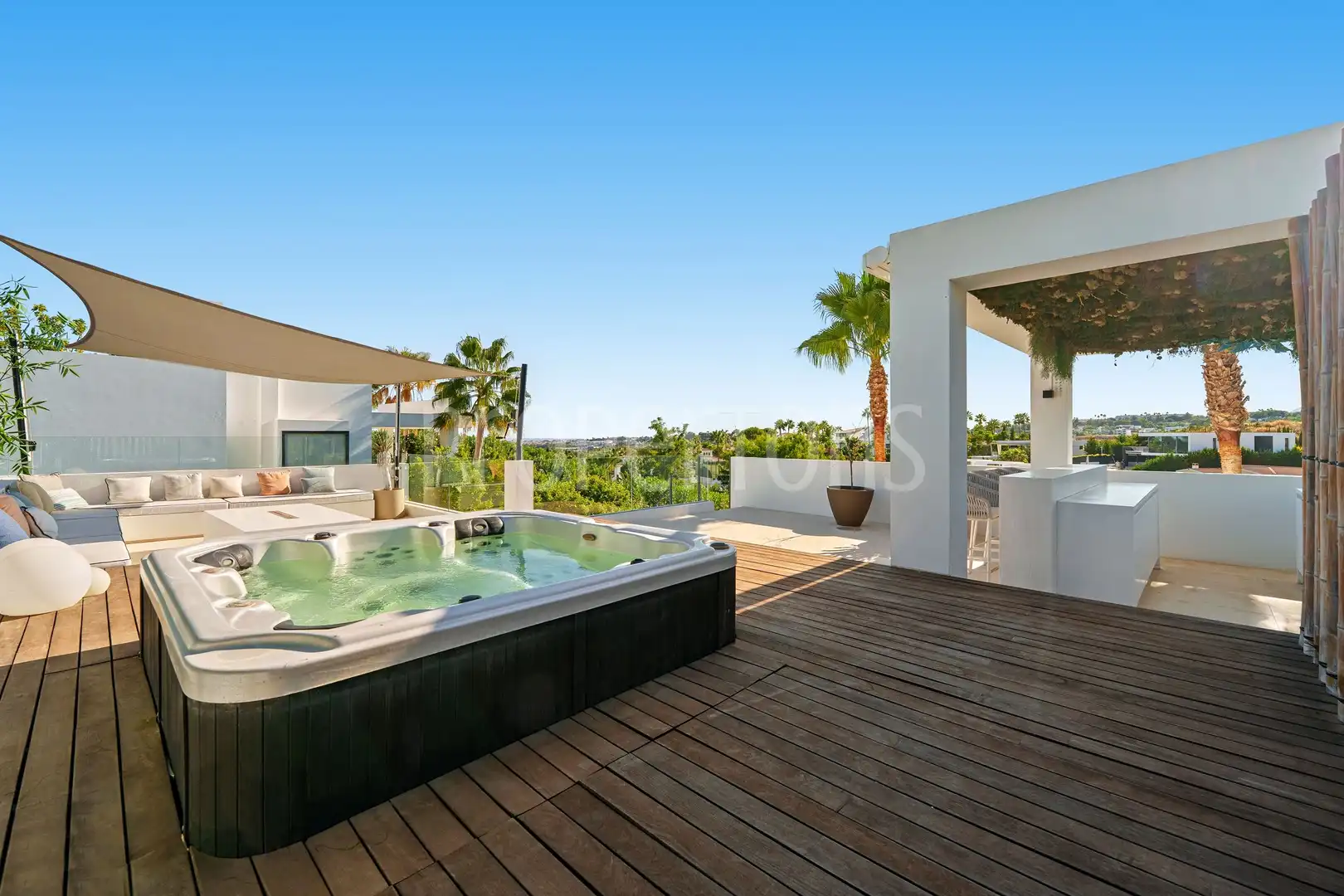 Terraza de Casa o chalet en venta en Marbella