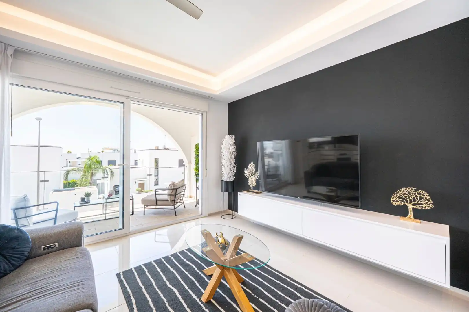 Sala de estar de Piso en venta en Rojales con Aire acondicionado, Calefacción y Terraza