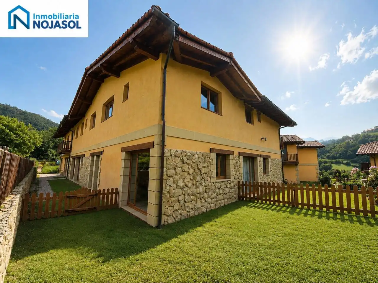 Vista exterior de Apartamento en venta en Vega de Liébana con Calefacción, Jardín privado y Parquet