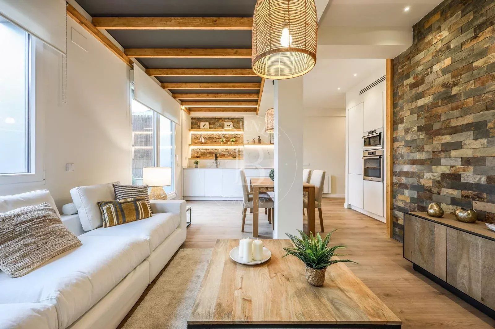 Sala de estar de Piso en venta en  Madrid Capital con Aire acondicionado, Calefacción y Terraza