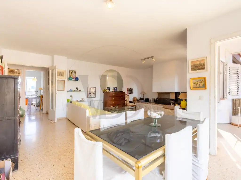 Wohnzimmer von Dachboden zum Verkauf in Eivissa mit Terrasse