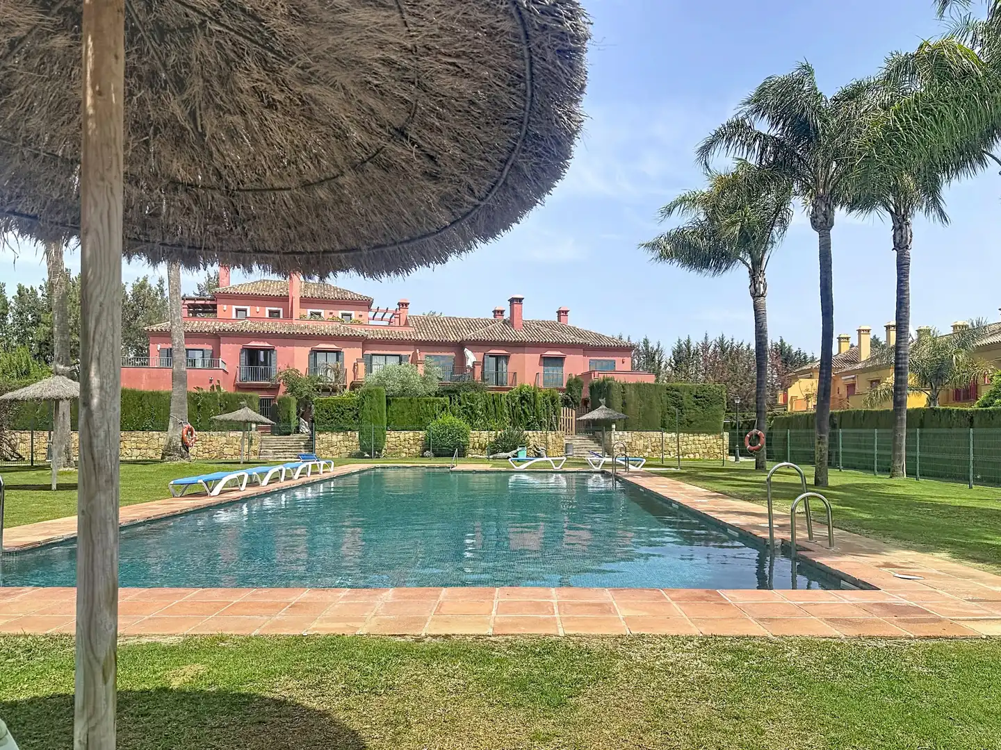 Swimming pool of Detached homes for sale in Sotogrande  with Air Conditioner and Terrace