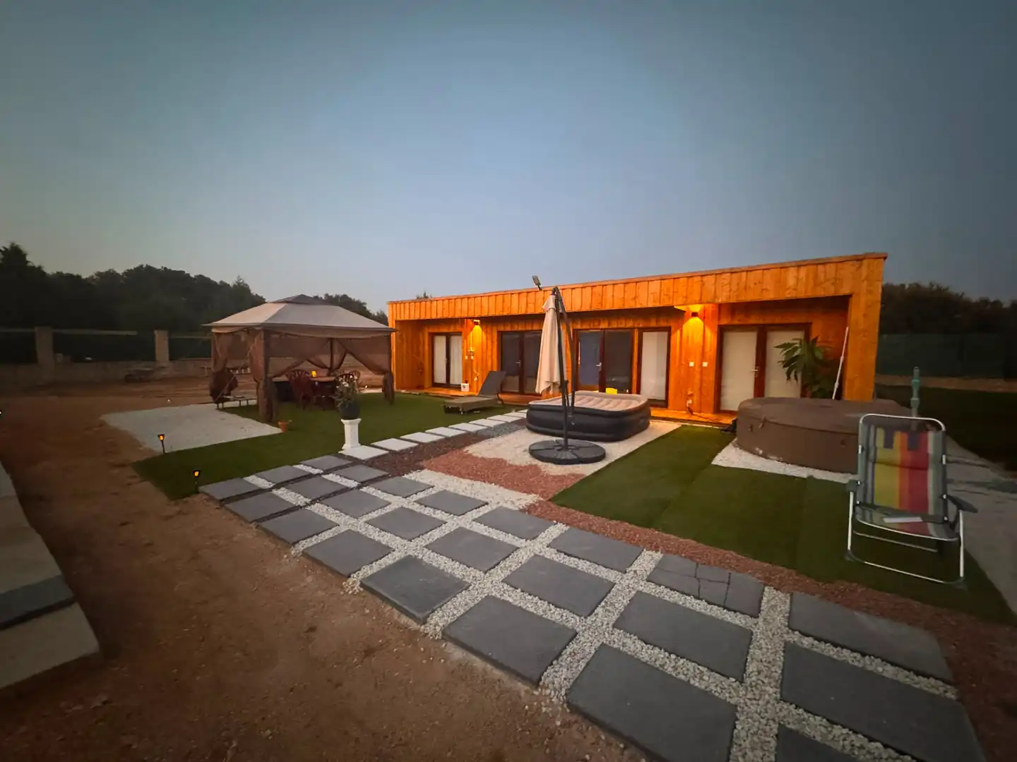 Terraza de Casa o chalet en venta en Lerma con Aire acondicionado, Calefacción y Jardín privado