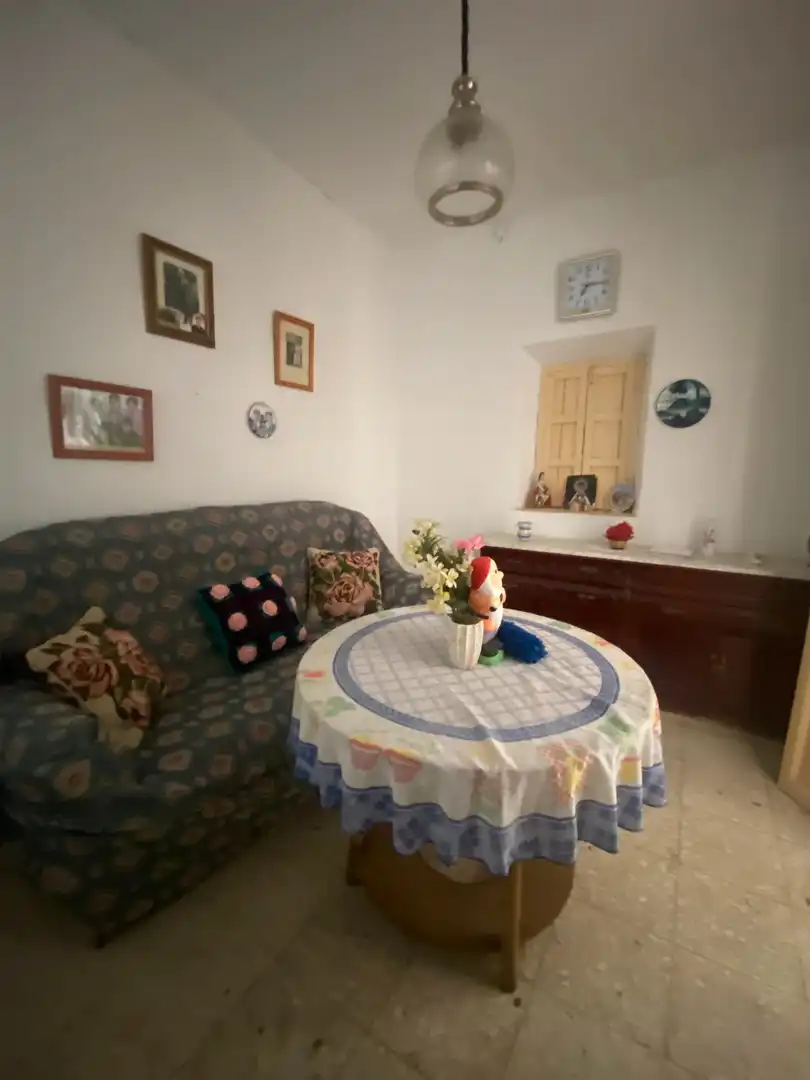 Sala d'estar de Finca rústica en venda en Cabeza del Buey amb Traster