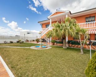 Exterior view of House or chalet for sale in Atarfe  with Air Conditioner, Private garden and Parquet flooring