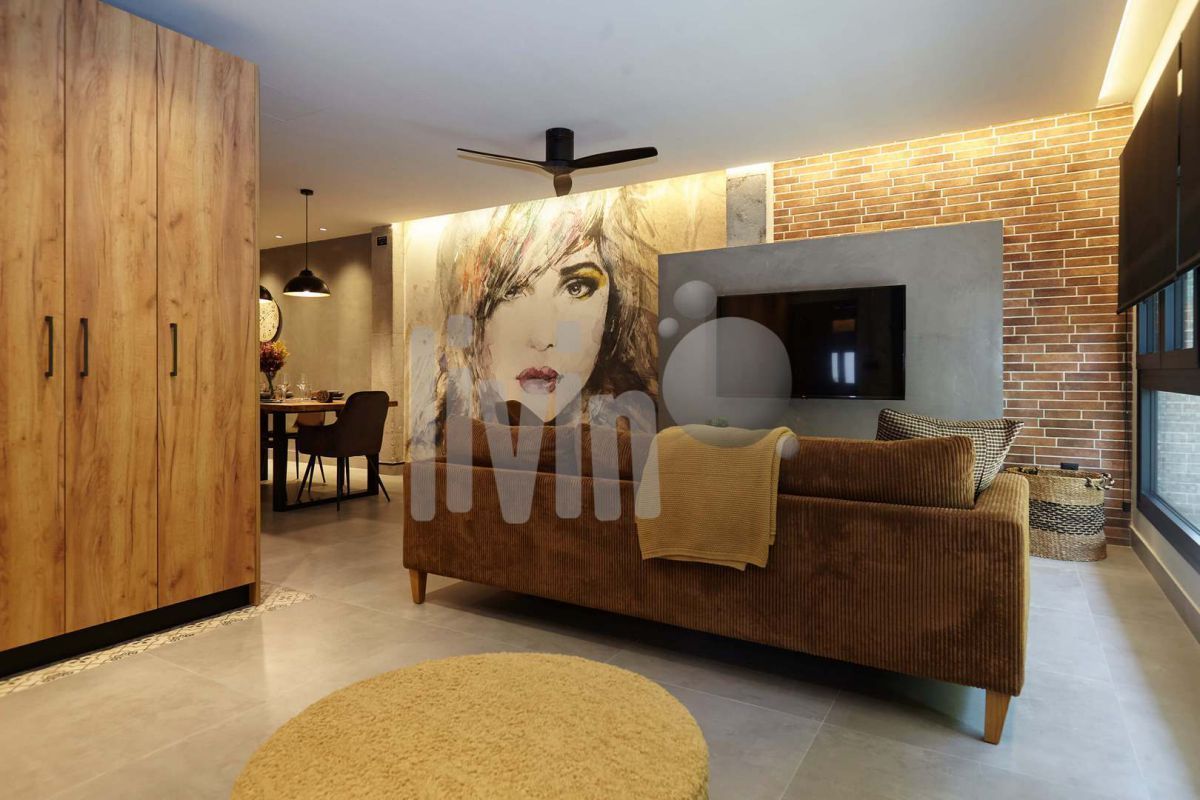 Living room of Flat for sale in  Jaén Capital  with Air Conditioner, Heating and Furnished