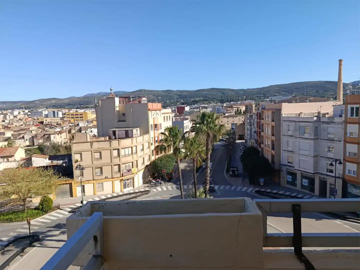 Vista exterior de Piso en venta en Ontinyent con Balcón