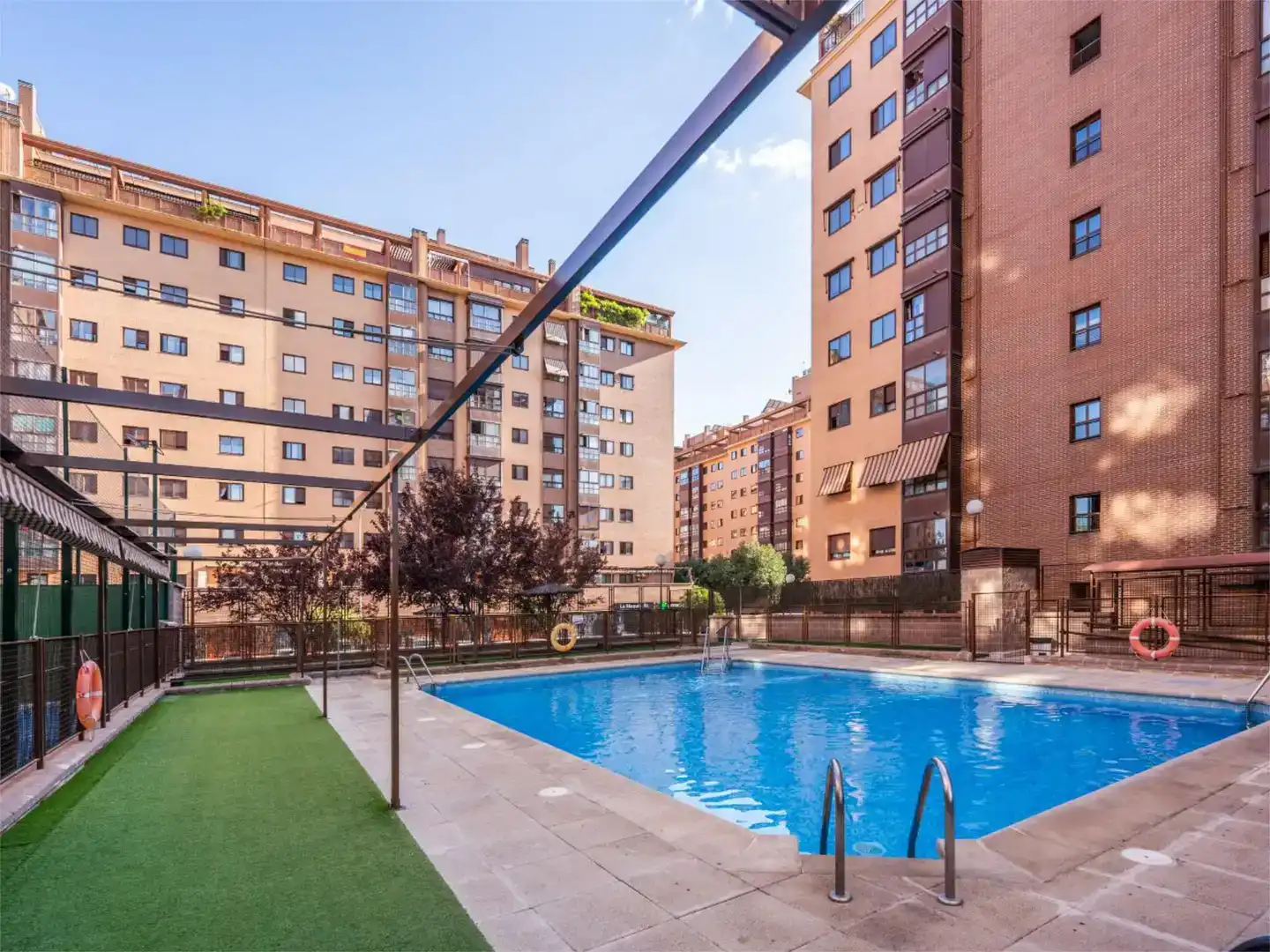 Schwimmbecken von Wohnung zur Miete in  Madrid Capital mit Schwimmbad