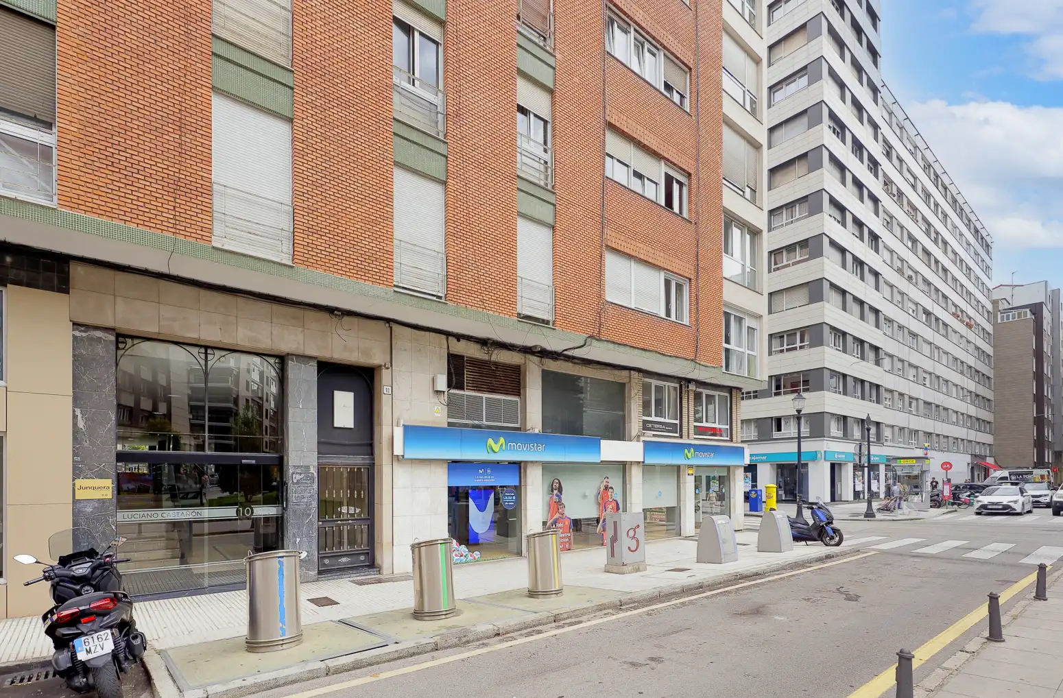 Exterior view of Flat for sale in Gijón   with Heating, Parquet flooring and Terrace