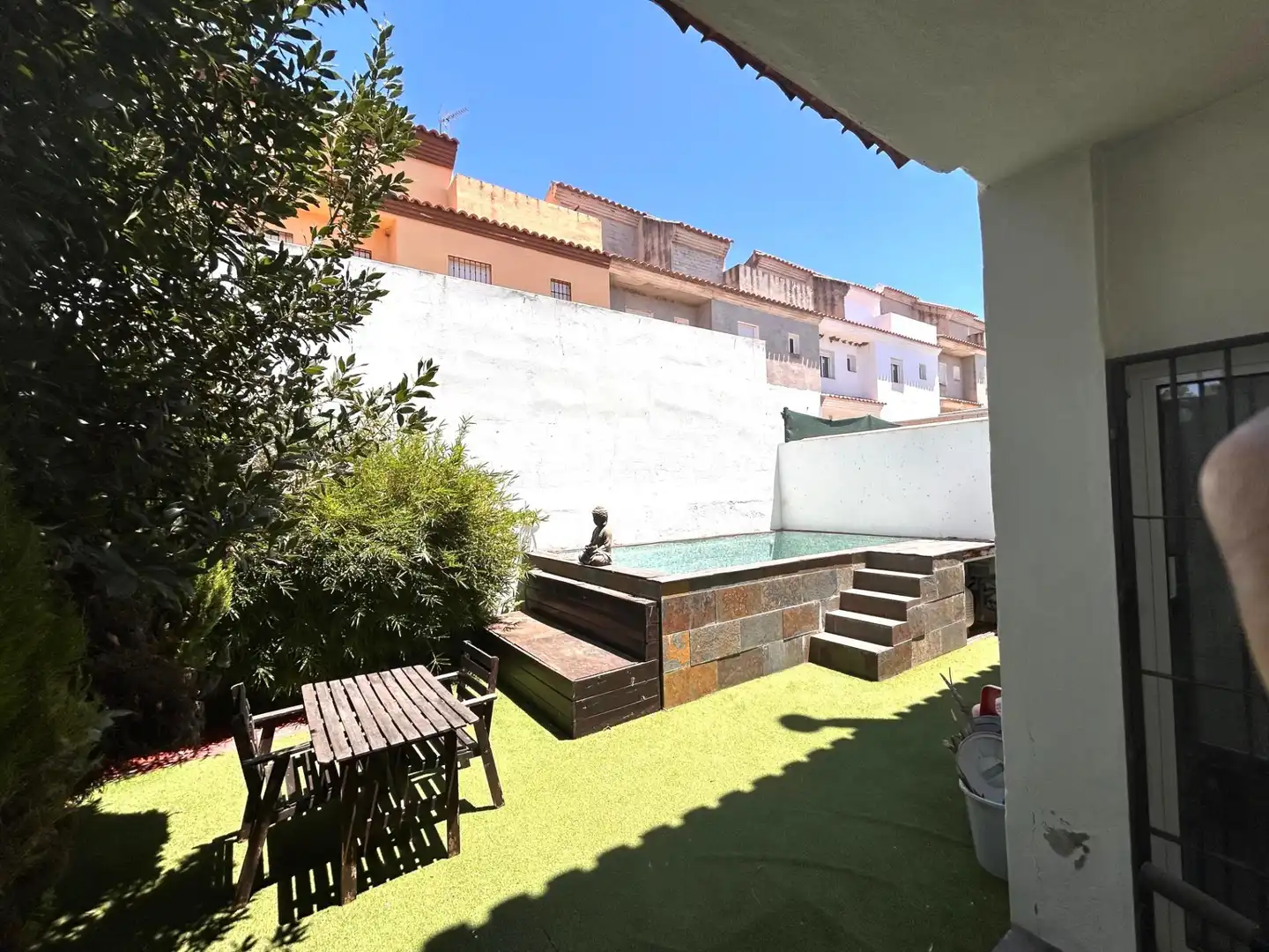 Jardín de Casa o chalet en venta en Burguillos con Aire acondicionado, Terraza y Piscina