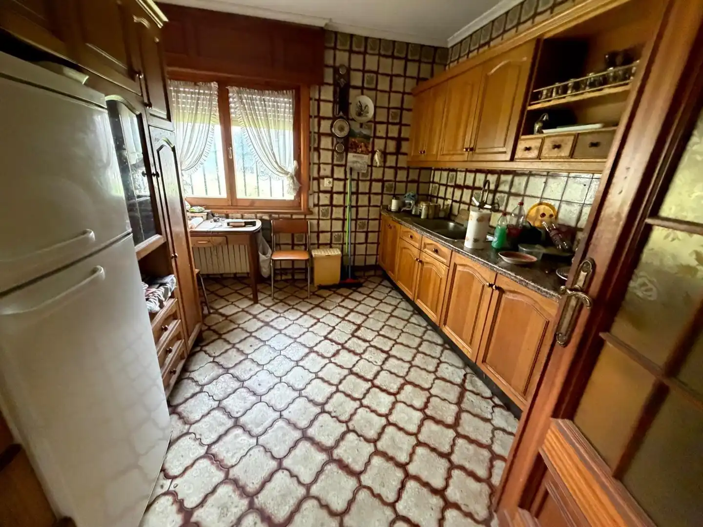 Cuina de Casa o xalet en venda en Valladolid amb Calefacció i Moblat