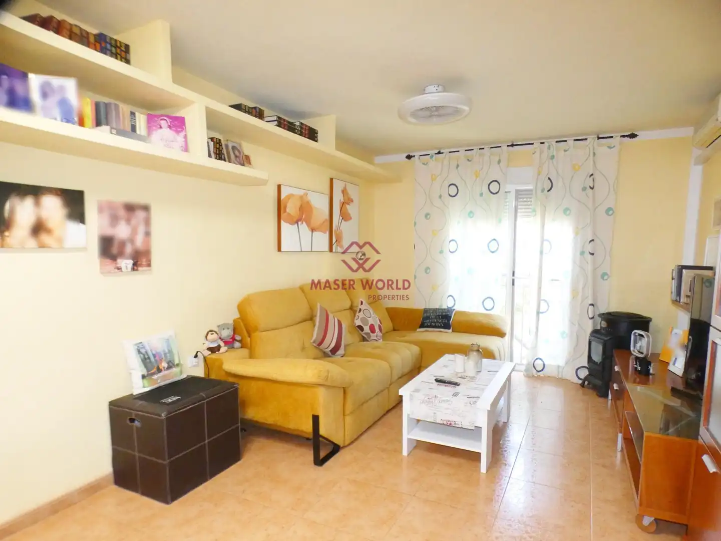 Living room of Duplexes for sale in Mazarrón  with Air Conditioner, Private garden and Terrace