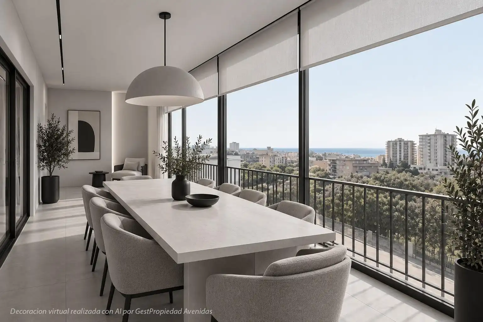 Dining room of Flat for sale in  Palma de Mallorca  with Air Conditioner, Private garden and Terrace