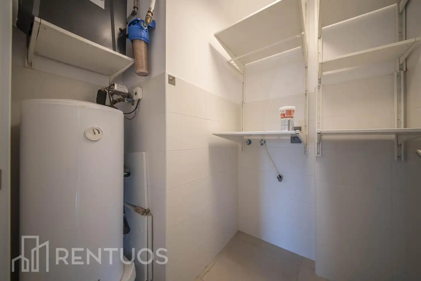 Kitchen of Flat for rent in Badalona  with Air Conditioner, Heating and Parquet flooring