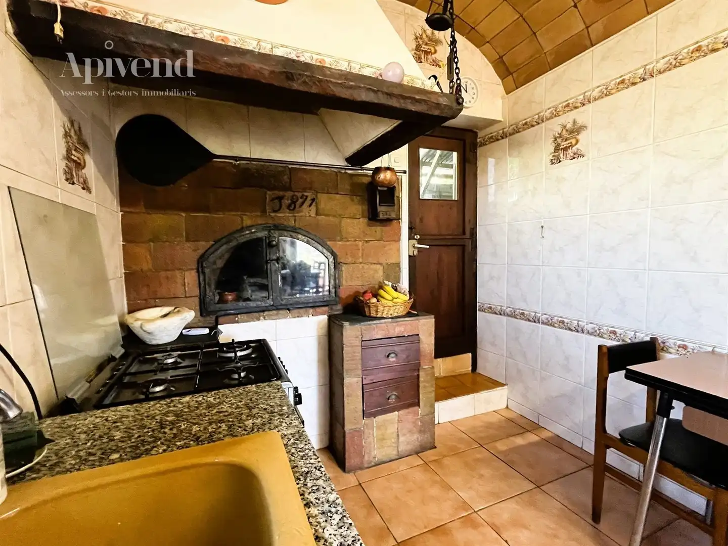 Cuina de Casa o xalet en venda en Biure amb Traster