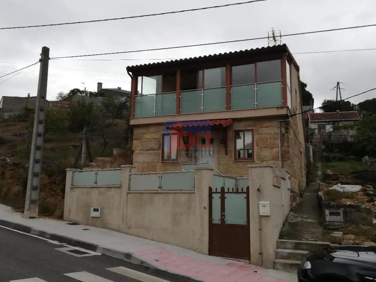 Vista exterior de Casa o chalet en venta en Ourense Capital  con Calefacción, Jardín privado y Amueblado